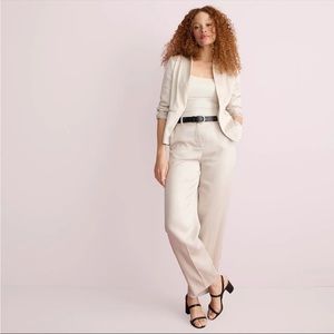 J.Crew Gramercy Twill Going Out Blazer Dusty Shell Size 0P